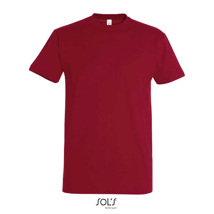 Tshirt homme publicitaire coton 190g - IMPERIAL rouge tango